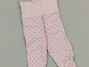 legginsy dla noworodka: Legginsy, H&M, 0-3 m, stan - Dobry