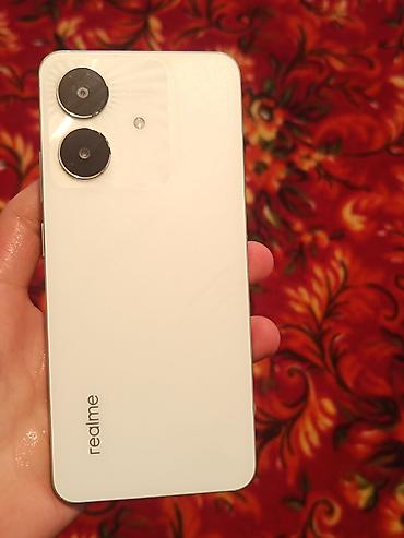 quest 3: Realme Note 60, Б/у, 128 ГБ, цвет - Белый, 1 SIM, 2 SIM — 1