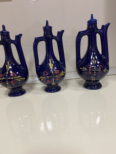 бутыль 12 литров: Rəng - Göy, Keramika, 3