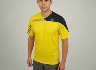 bluzy z fajnymi napisami: Adidas, T-shirt for men, size S (EU 36)