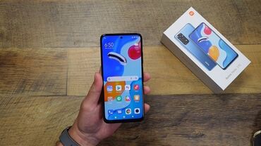 Redmi: Redmi, Redmi Note 11S, Б/у, 128 ГБ, цвет - Синий, 2 SIM