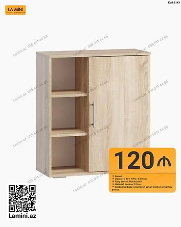 Komodlar: Komod – kod: 6145 - Ölçülər: Dərinlik 40 sm x Hündürlük 90 sm x En 90 — 1