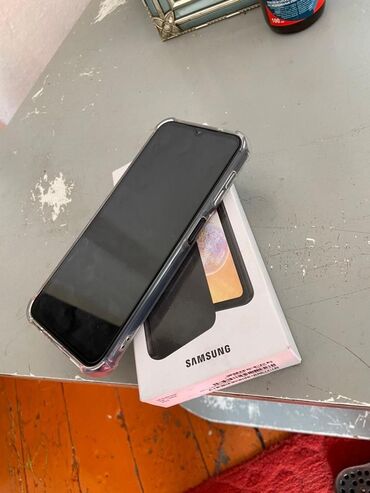 кабель самсунг: Samsung Galaxy A14, Б/у, 128 ГБ, цвет - Черный, 2 SIM