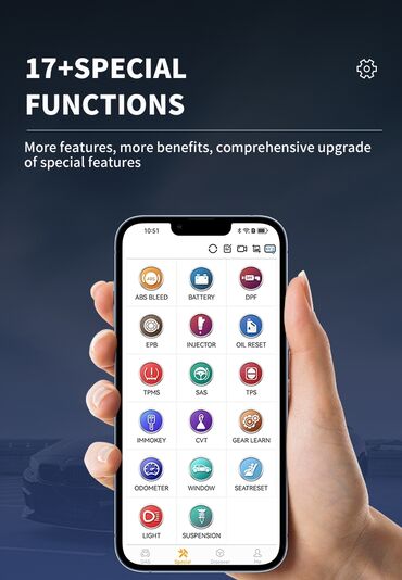 Alati za automobile: NOVO- Humzor NEXZSCAN NL500 Bluetooth OBD2 Auto Dijagnostika Humzor — 8