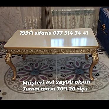 Düz masa, Açılmayan, Təkərsiz, Zəmanətsiz