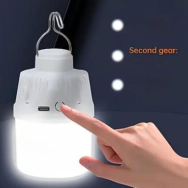 Oprema za kampovanje: LED kamp lampa sa kukom NOVO. Karakteristike: 1. ✨ Široko — 10