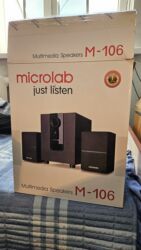 акустические системы protech с сабвуфером: Акустическая система Microlab M-106. Колонки в отличном состоянии, как