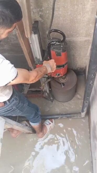 Təmir işləri: Beton kəsmə Beton deşmə işləri Beton kesimleri deliklerin açilmasi