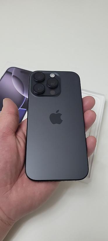 Apple iPhone: IPhone 16 Pro, Б/у, 256 ГБ, Черный, Коробка, 91 % — 4