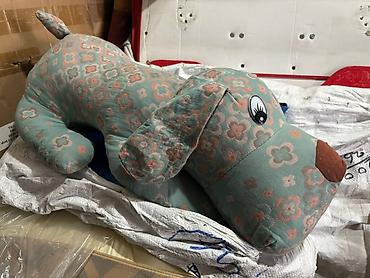 Подушки: Мягкие игрушки-подушки (ассортимент) - Плюшевый слон: крупные ушки — 24