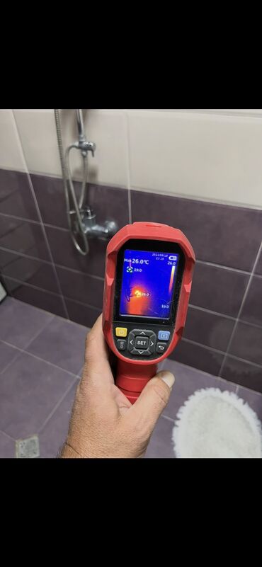 ремонт htc: Su sizma teyini İstilik kamerasi ilə gizli sızmaların aşkarlanması