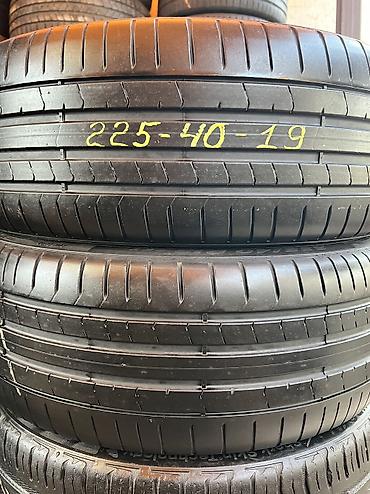 Шиналар 225 / 40 / R 19, Жай, Колдонулган, Жуп, Германия, Pirelli