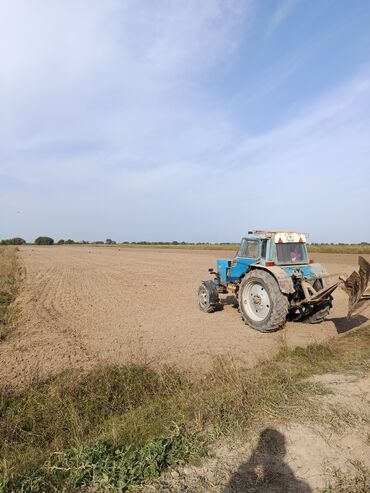 купить мопед бу: Mavi rəngli MTZ tipli kənd təsərrüfatı traktoru. Texniki xüsusiyyət