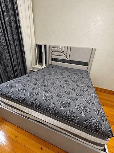 Mebel dəsti: 2 nəfərlik çarpayı + döşək - Ölçü: təxmini king-size