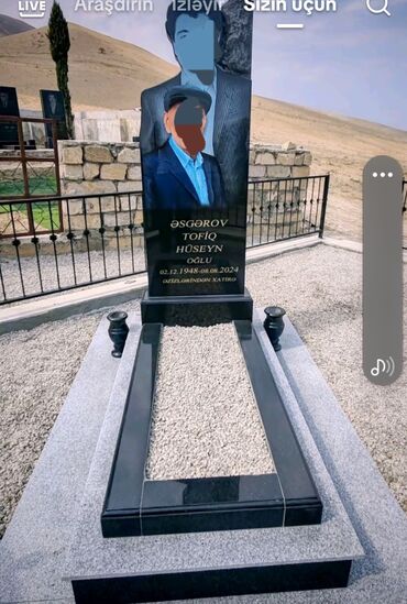 qaqa saç stili: ).Bütün zövqə uyğun məzar daşlarınınhazırlanma işi