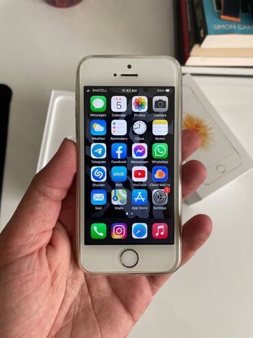 iphone se ikinci el: IPhone SE, 16 GB, Matte Gold, Barmaq izi