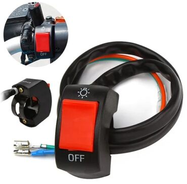 Аксессуары и запчасти для электротранспорта: Продам.Смотрите фото.Переключатель на руль с подсветкой мопеда — 6