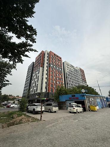 14: 2 комнаты, 64 м², Кара-Жыгач ж/м Элитка, 14 этаж, ПСО (под самоотделку) — 1