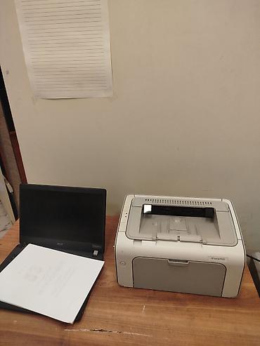 hp laserjet: HP LaserJet P1005 lazer printer - Növ: Monoxrom (qara-ağ) lazer — 2