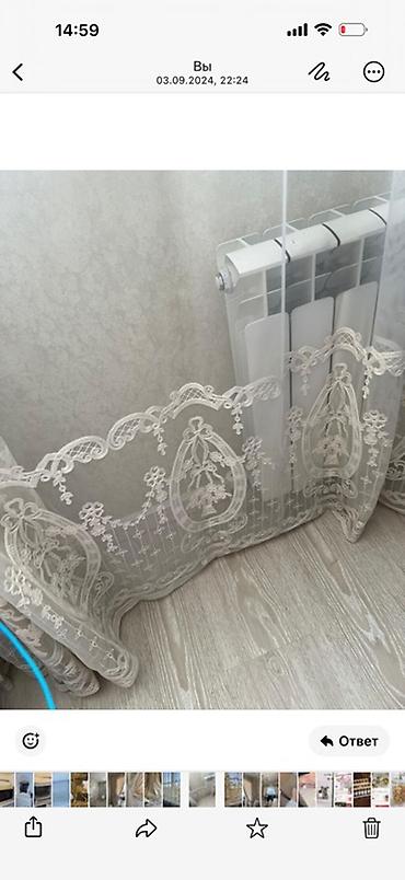 Шторы и занавески: Портьера, С ламбрекеном, Готовое изделие, Для спальни — 7