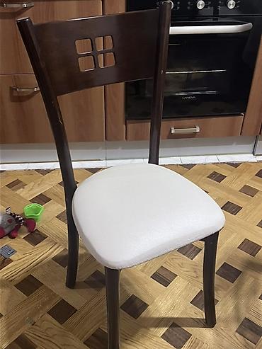 Mətbəx/Qonaq otağı üçün taxta stul 6 ededdir 1 ededi 30 cox lalafo.az -da Mətbəx/Qonaq otağı üçün taxta stul 6 ededdir 1 ededi 30 cox