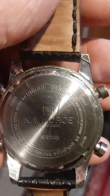 nf9024m: Naviforce NF9024M kişi qol saatı - Qara rəngli analog göstəricilər — 4