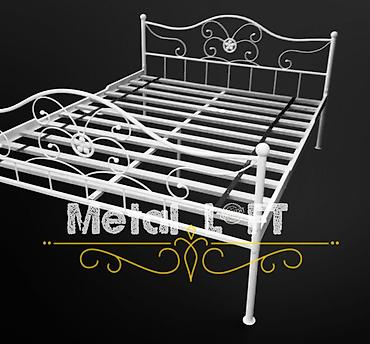 Kreveti: LUX M16 -metalni KREVETI od metala PO MERI lux Minimalistički dizajn — 9