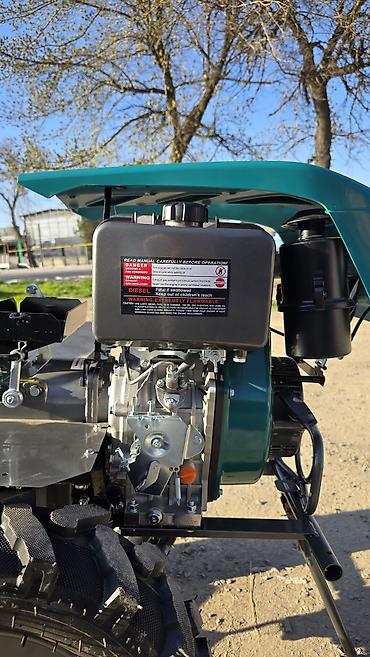 Дизельные мотоблоки: Мотоблок Omega PRO 192FD (дизель, 19 л.с.) Ключевые характеристики: - — 5