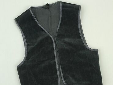 czarne bluzki ze srebrną nitką: Waistcoat, C&A, S (EU 36), condition - Very good