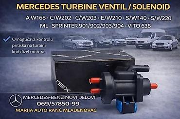 Turbine: VENTIL TURBINE SOLENOID MERCEDES A C E S ML SPRINTER VITO | Ventil — 1