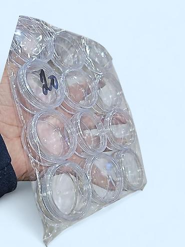 Digər xidmətlər: 100 ml spirt qabı - Material: yüngül və davamlı şəffaf PET plastik - — 7