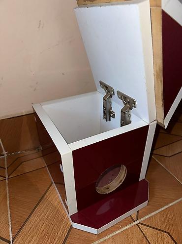 quşlar göyərçin: Taxtadan quş yuvası, Təzədir, heç bir problemi yoxdur. Üstü açılır — 3