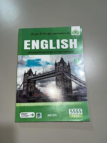 Testlər: Məhsul: “English – Qrammatik Qeydlər və Test Toplusu” (I hissə)NƏRGİZ — 1