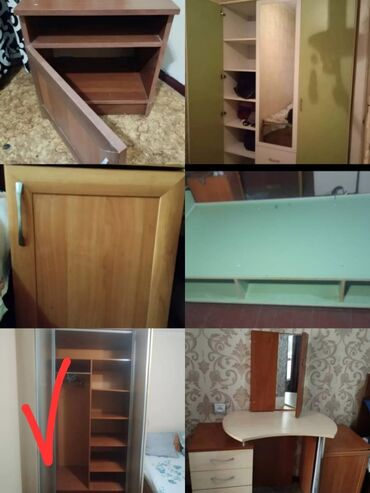 бу кресло офисное: Спальный гарнитур, Б/у, Другая страна производитель, ДСП, Самовывоз, цвет - Зеленый