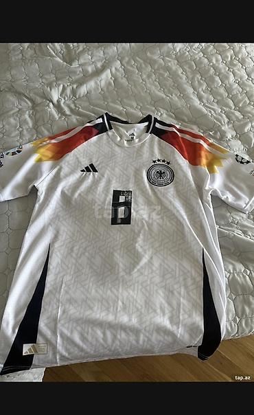 Futbolkalar: Futbolka, Adidas, M, rəng - Ağ — 2