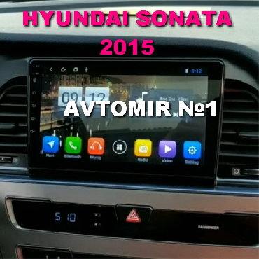 manitor kamera: Hyundai Sonata 2015 üçün Android Monitor. Bundan başqa HƏR NÖV