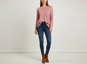 cekinowy sweter: La Redoute, Women`s sweater, size S