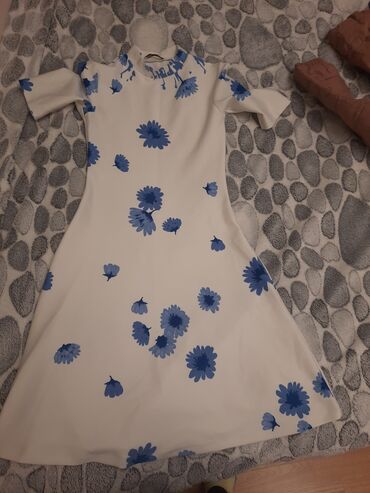 dolce gabbana light blue qiymeti: Gündəlik don, Midi, XS (EU 34)