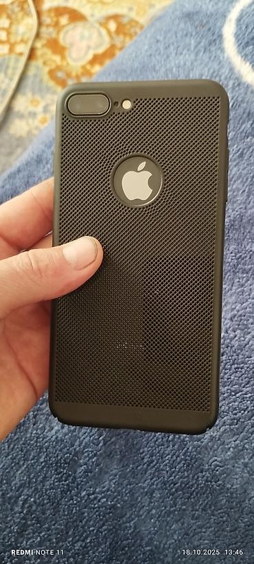 iphone 8 osh: IPhone 8 Plus, Б/у, 64 ГБ, Черный, Зарядное устройство, Защитное стекло, Чехол, 77 % — 3
