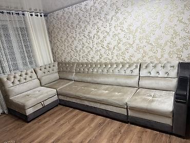 sofa: Угловой диван, C подушками — 3