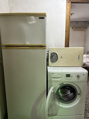 soyuducu 100: Salam, Hər 3-ü işləkdir Paltaryuyan Beko 5kg (biraz su buraxan yeri — 1