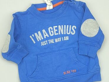 beżowe legginsy dziecięce: Sweatshirt, 3-6 months, condition - Good