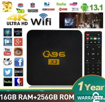 sony daljinski: Q96 X3 Android TV box 16/256GB 4K Ultra HD set-top box Android Box