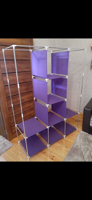 Dolablar: Yeni, 2 qapılı Düz dolab, Qarderob, paltar dolabı — 6