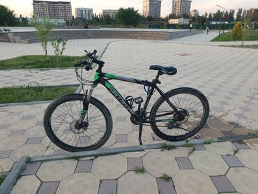 велосипед диска: Продам велосипед не новый хорошем состоянии цвет зелёный подходит под