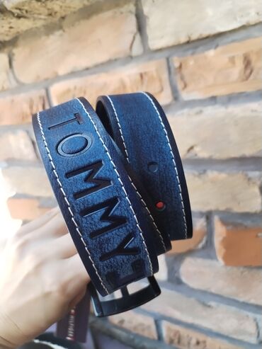 Kaiševi: Muški, Tommy Hilfiger, Materijal: Koža — 5