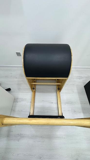 Turniklər və bruslar: Pilates Chair (Wunda Chair) və Pilates Barrel dəsti - Material — 2