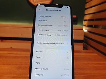 iphone 11 64г: IPhone 11 Pro, Б/у, 64 ГБ, Space Gray, Защитное стекло, 94 % — 8