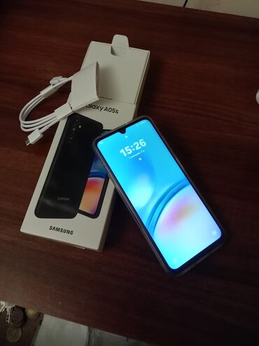 samsung s22 qiymeti: Samsung Galaxy A05s, 128 GB, rəng - Qara, Sensor, Barmaq izi, İki sim kartlı