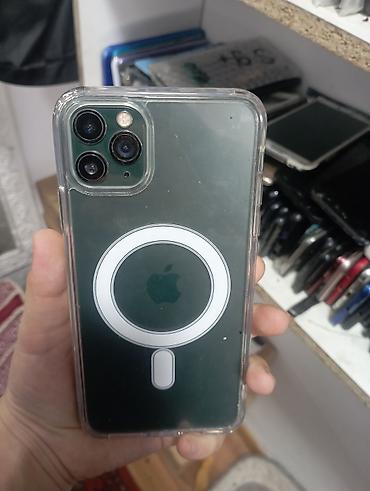 Мобильные телефоны: IPhone 11 Pro, Б/у, 64 ГБ, Matte Midnight Green, Чехол, 100 % — 6